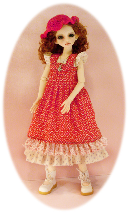 Pattern #30 red dres
